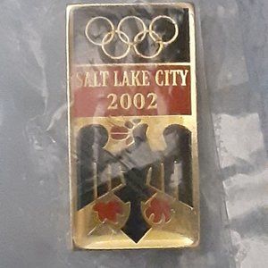 Salt Lake City Olympics 2002 German Eagle Pin
